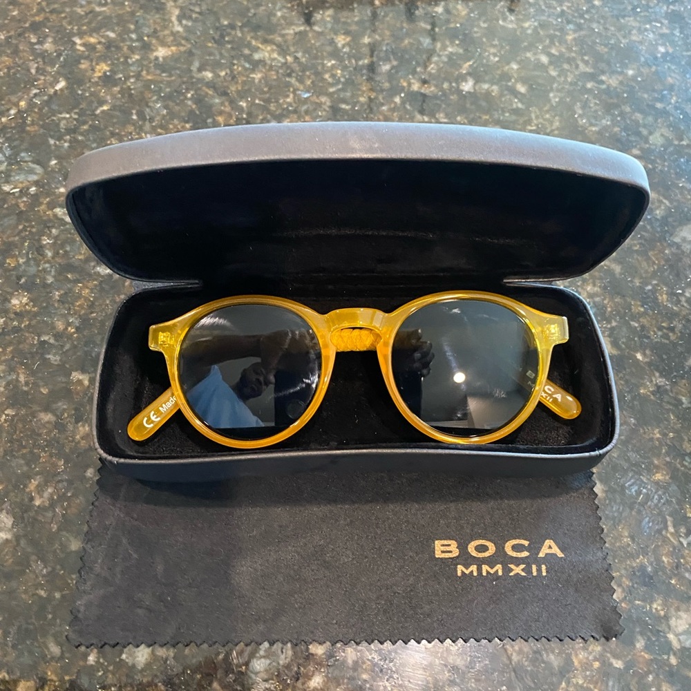 Boca MMXII unisex Jack Yellow sunglasses